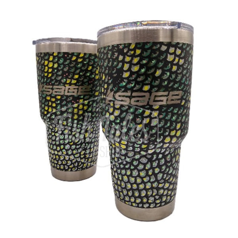 Custom Painted Sage Yeti 30oz Tumbler