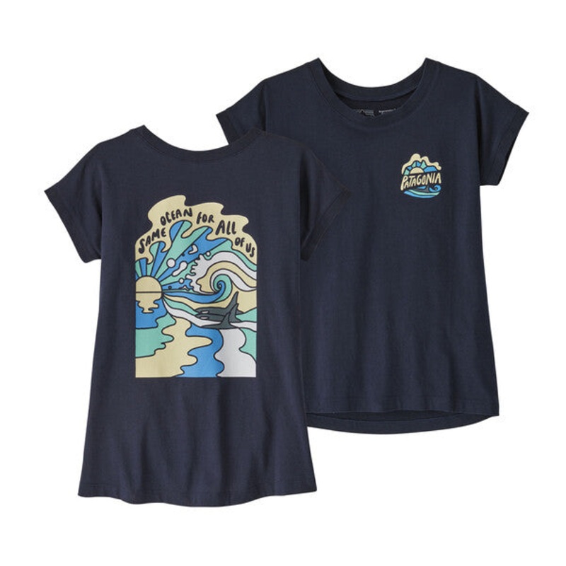 Patagonia Girls’ Regenerative Organic Cotton Graphic T-Shirt