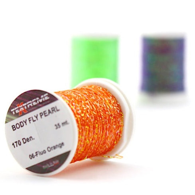 Textreme Body Fly Pearl|Fl. Purple|Fl. Claret|Fl. Black|Fl. Brown|Fl. Olive|Fl. Orange