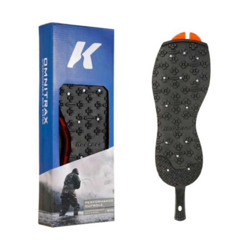 Korkers Interchangeable Kling-On Studded Rubber Sole
