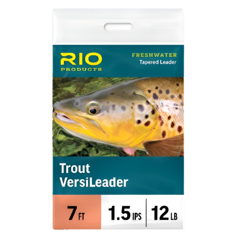 Rio Trout VersiLeader|Fast Sink – 6ips|Medium Sink – 4ips|Intermediate 1.5 – 2ips|Clear Floating