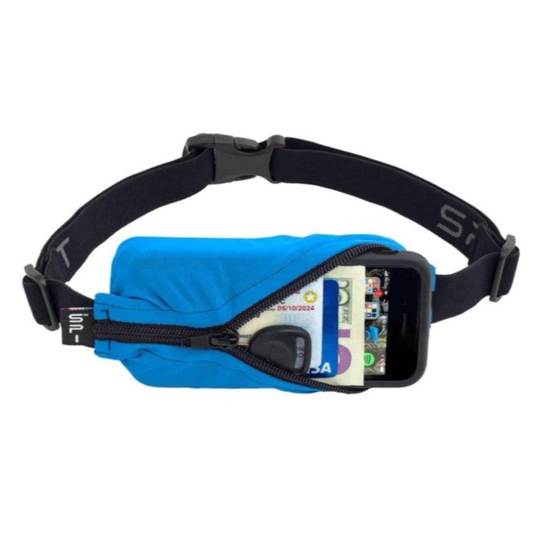 SPIbelt Original|Turquoise with Black Zipper|Anthracite with Black Zipper