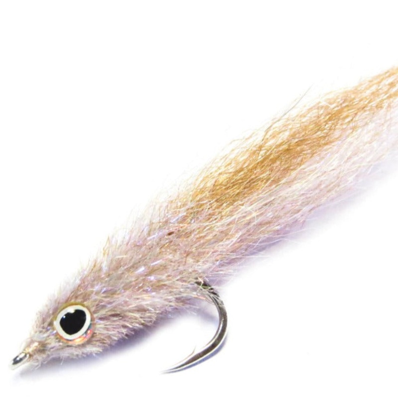 H2O 3D Finger Mullet Streamer|Anchovy|White|1/0