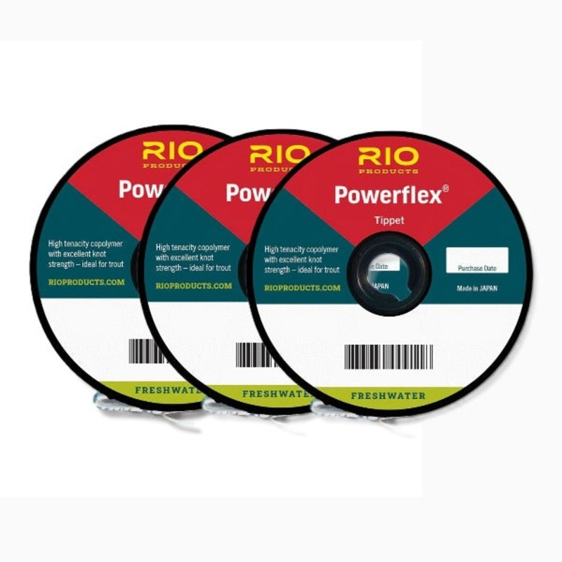 Rio Powerflex Tippet 3-Pack|3X/4X/5X|0X/1X/2X