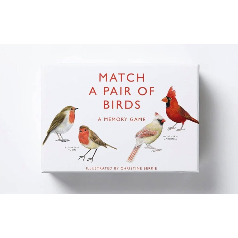 Match A Pair of Birds: A Memory Game by Christine Berrie