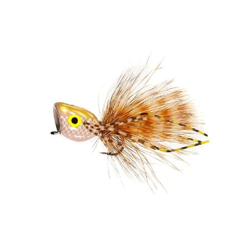 MFC Flies Bombshell Popper|Chartreuse|Green|Tan/Gold|4|6