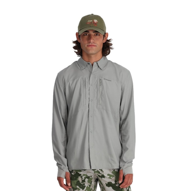 Simms Men’s Intruder BiComp Long Sleeved Fishing Shirt
