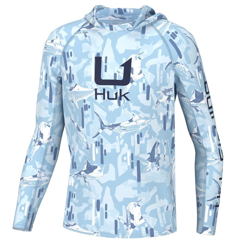 Huk Kids’ Icon Apex Vert Performance Sun Hoody