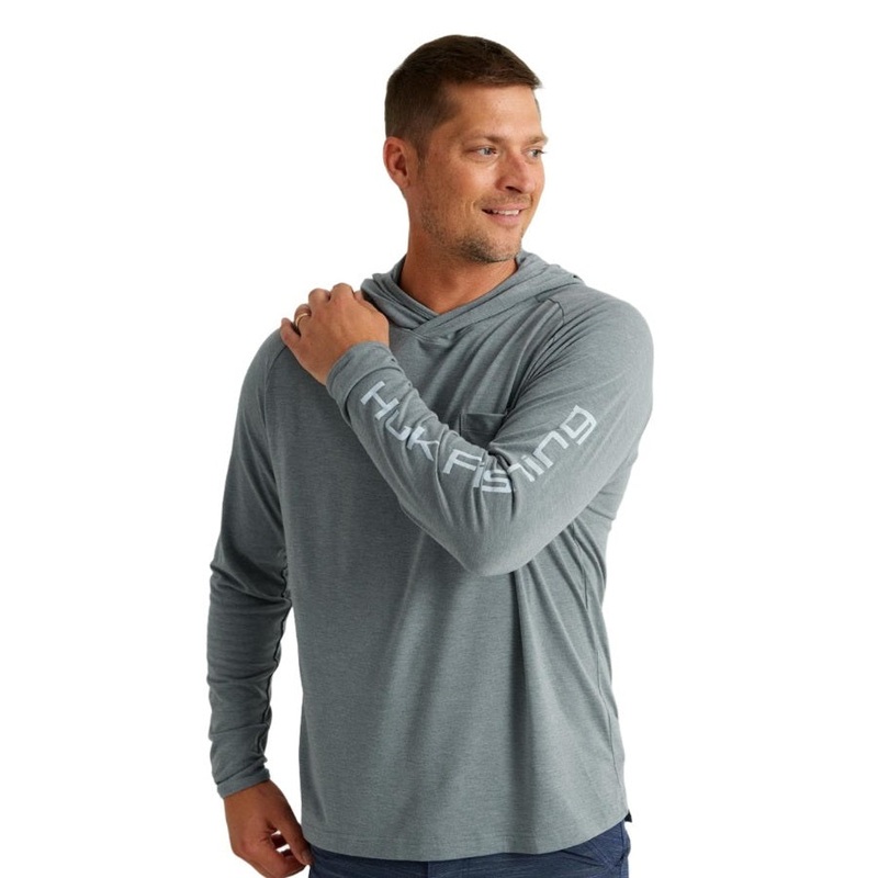 Huk Men’s Waypoint Performance Sun Hoody – Solids