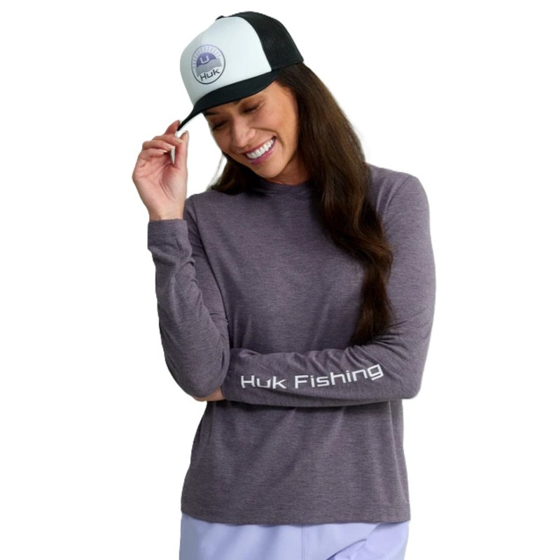 Huk Women’s Waypoint Performance Sun Hoody – Solids
