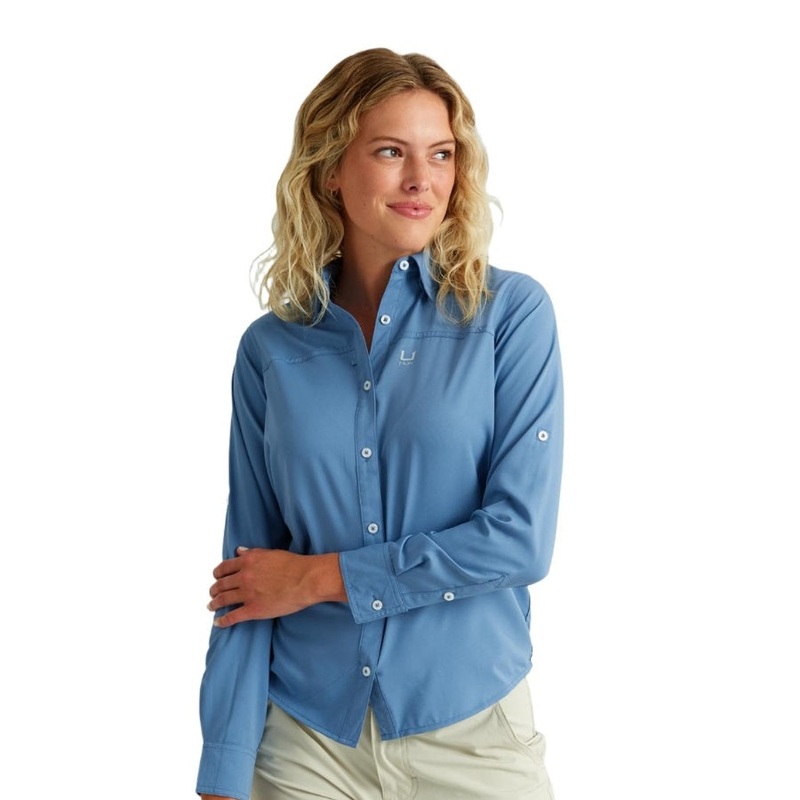Huk Women’s Tide Point Button Down Shirt