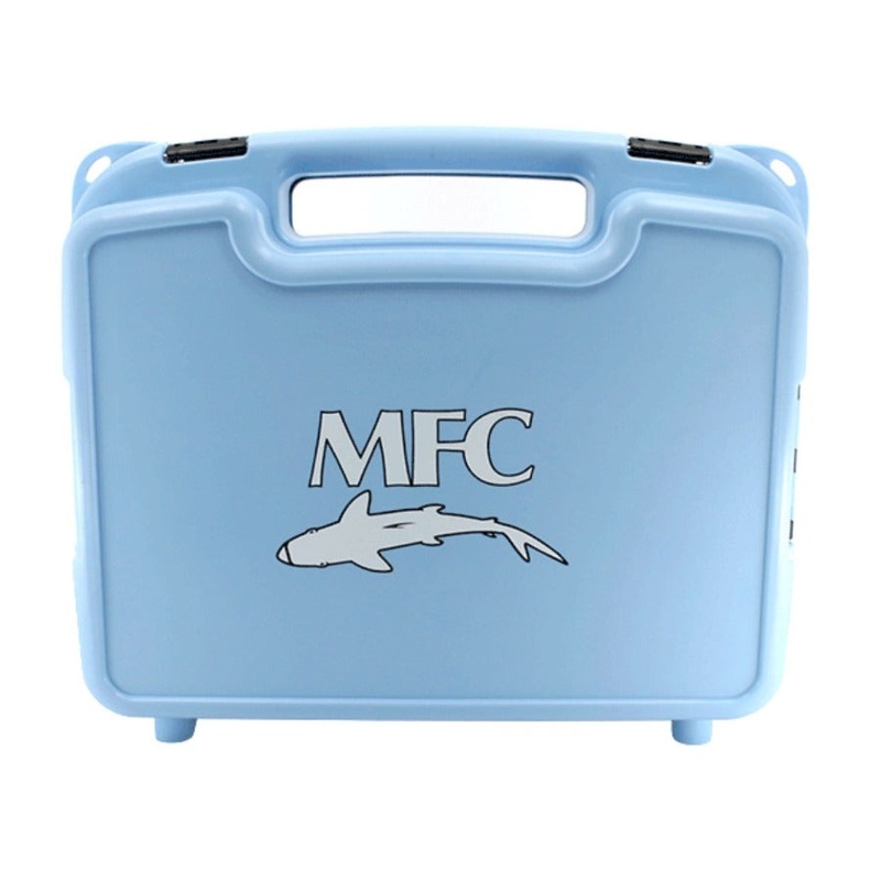 MFC Boat Box|Burnt Orange|Olive|Light Blue|Large Slit Foam|X-Large Fly Foam