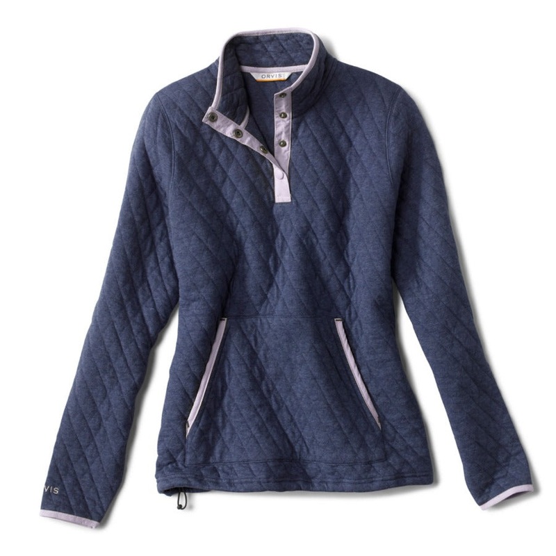 Orvis Women’s Outdoor Quilted Snap Sweatshirt