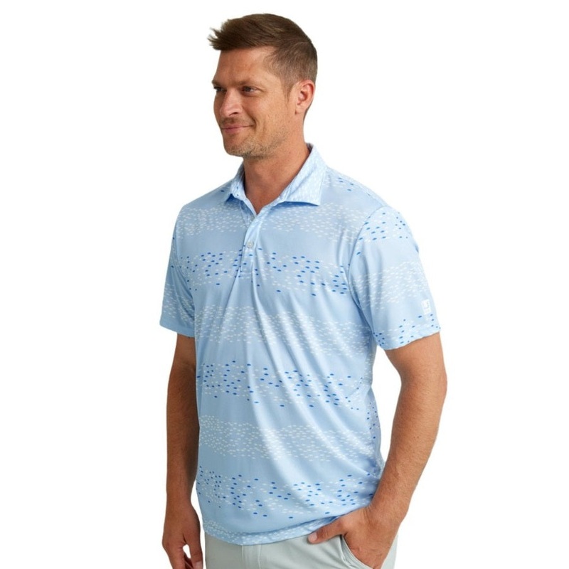 Huk Men’s Pursuit Performance Printed Polo (Clearance)