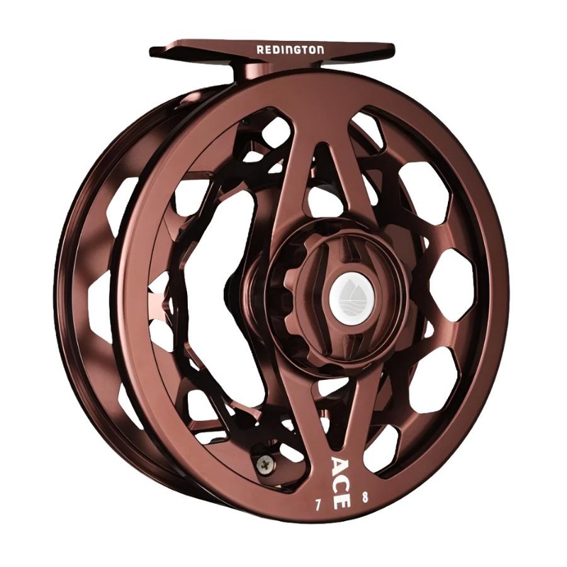 Redington Ace Fly Reel|Night Rider|Tobacco Brown|Silver Dollar|3/4|5/6|7/8|9/10