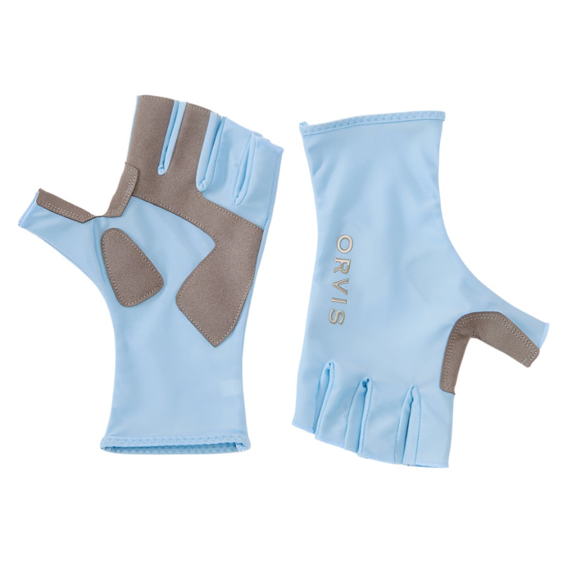 Orvis UPF Sun Glove|Light Grey|Arctic Sky|Small|Medium|Large|X-Large
