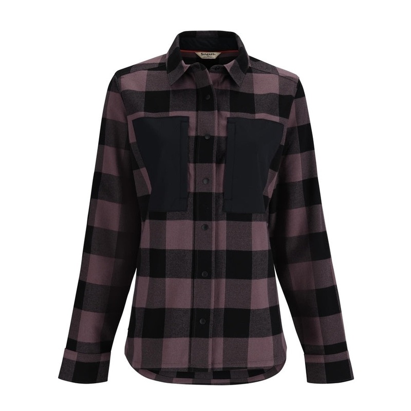 Simms Women’s Guide Flannel|Loden Buffalo Check|Grayling Buffalo Check|X-Small|Small|Medium|Large|X-Large|XX-Large