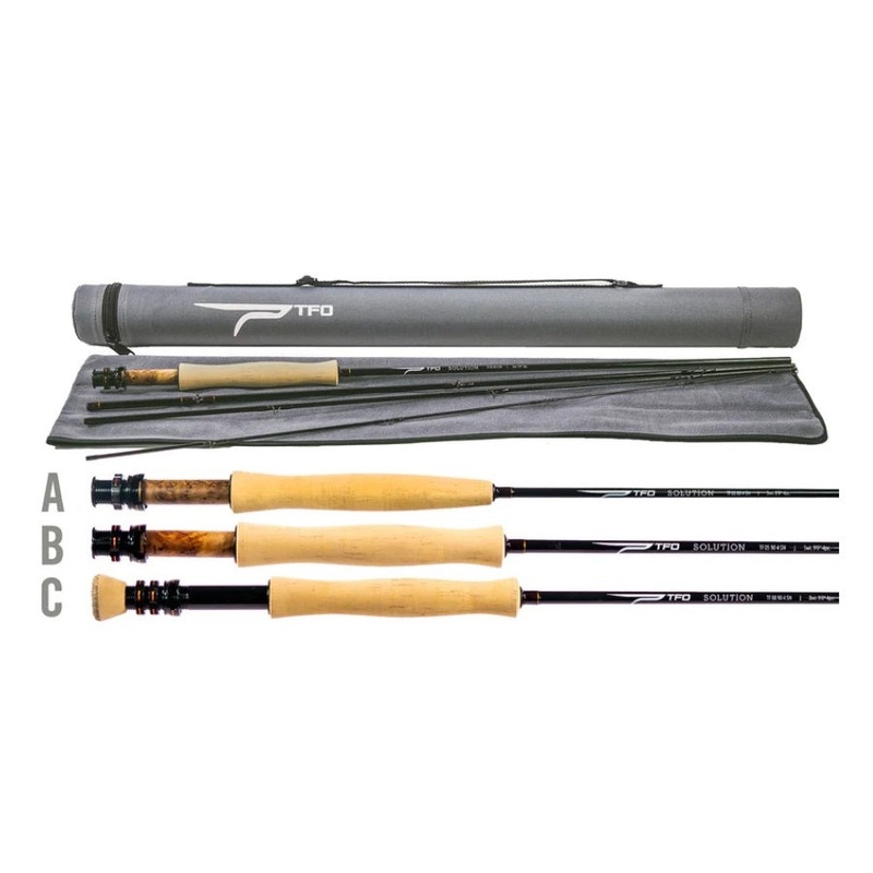 TFO Solution Series Fly Rod|8’6″ 4wt|9′ 5wt|9′ 6wt|9′ 7wt|9′ 8wt