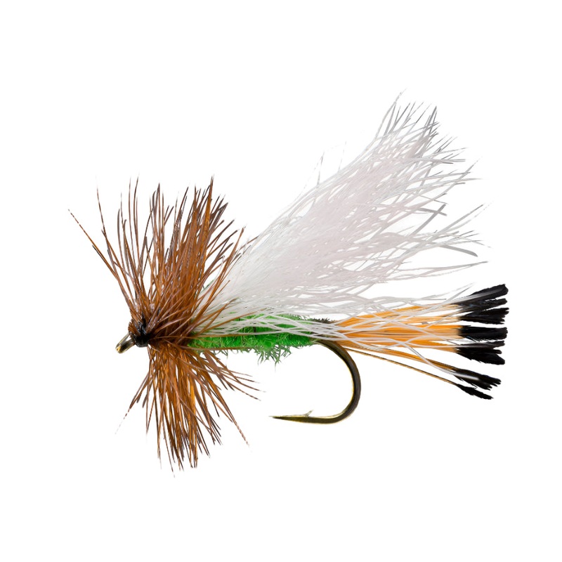 Rio Flies Trude Dry Fly|Adams|Lime|10|12|14