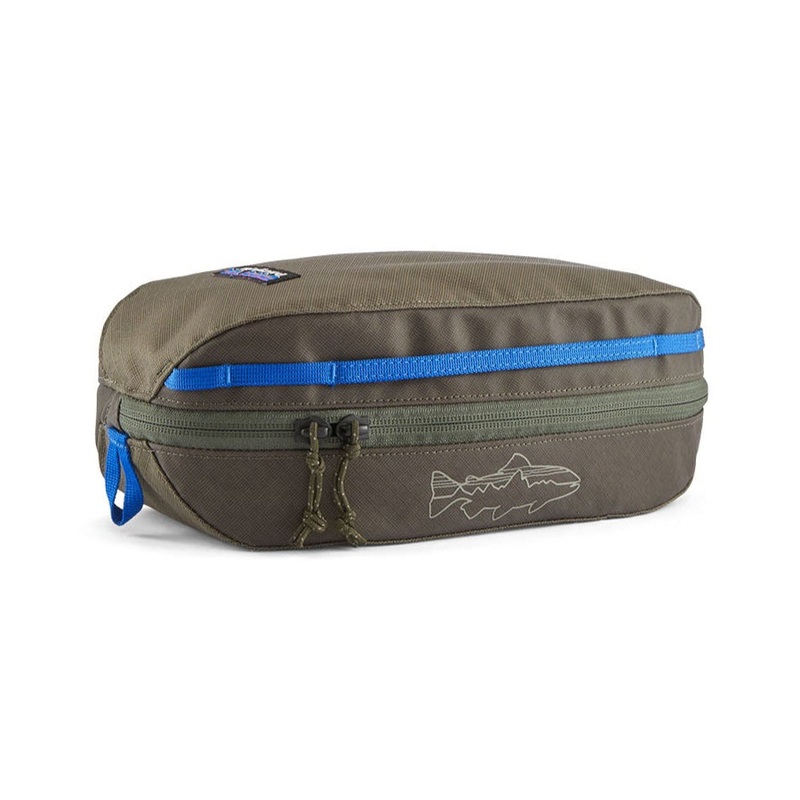 Patagonia Black Hole Cube 3L|Smolder Blue|Black|Basin Green