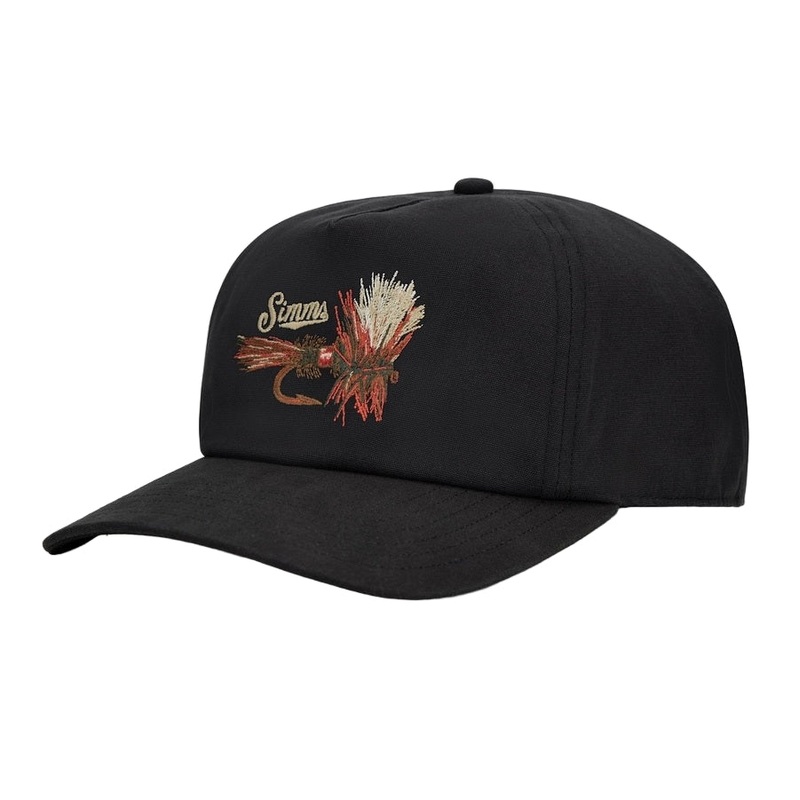 Simms Double Haul Cap|Cobia|Steel Grey|Simms Orange|Black Royal Wulff