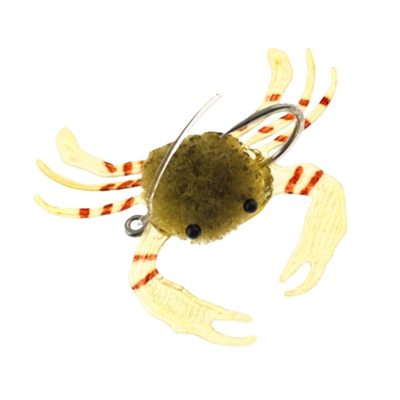 Aqua Flies Ru’s LBC Crab Saltwater Flats Fly