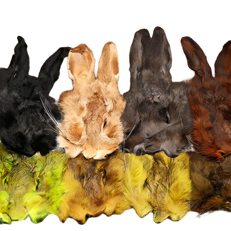 Hareline Dyed Full Hare’s Mask