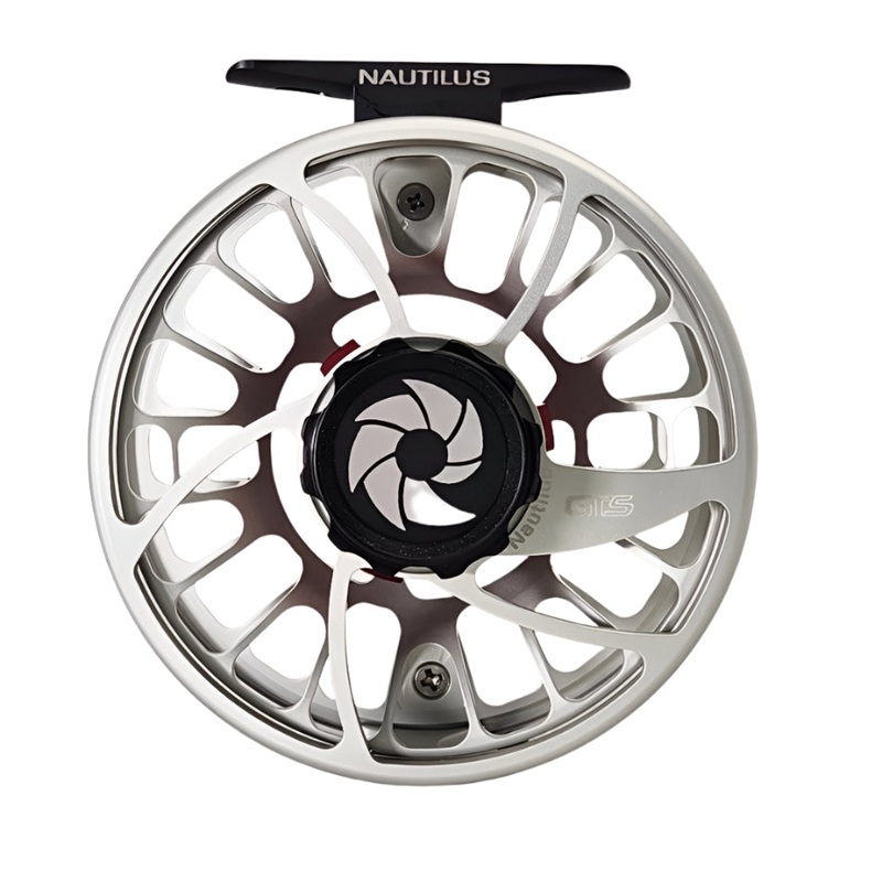 Nautilus GTS Fly Reel|Black|Clear (Silver)|7/8