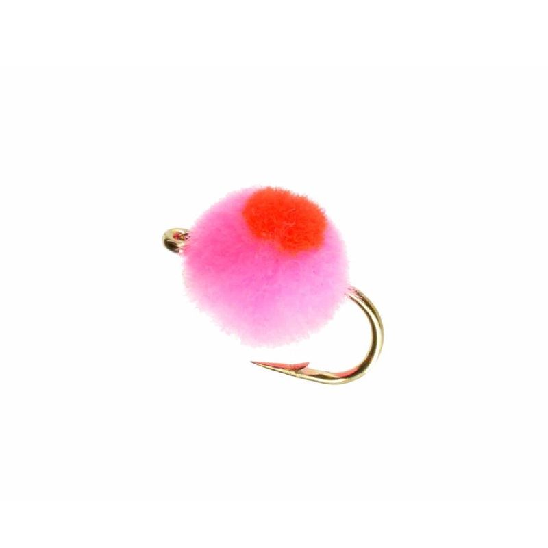 Catch Flies Glo Bug Egg Fly|Pink Flame|Roe Flame|10