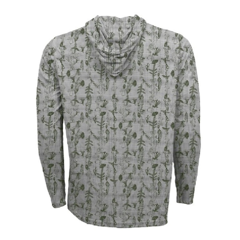 Rep Your Water Men’s Flolite UPF Hooded Sun Shirt
