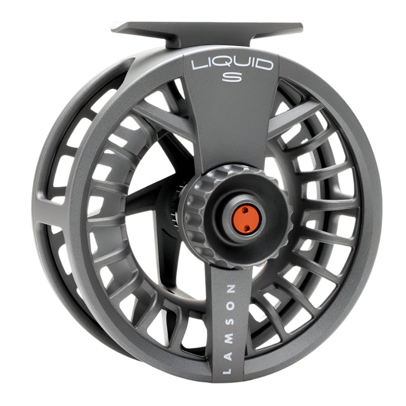 Lamson Liquid S HD Fly Reel|Smoke|9+