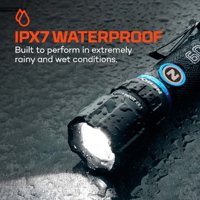 Nebo Blueline 600 Flex Waterproof Flashlight