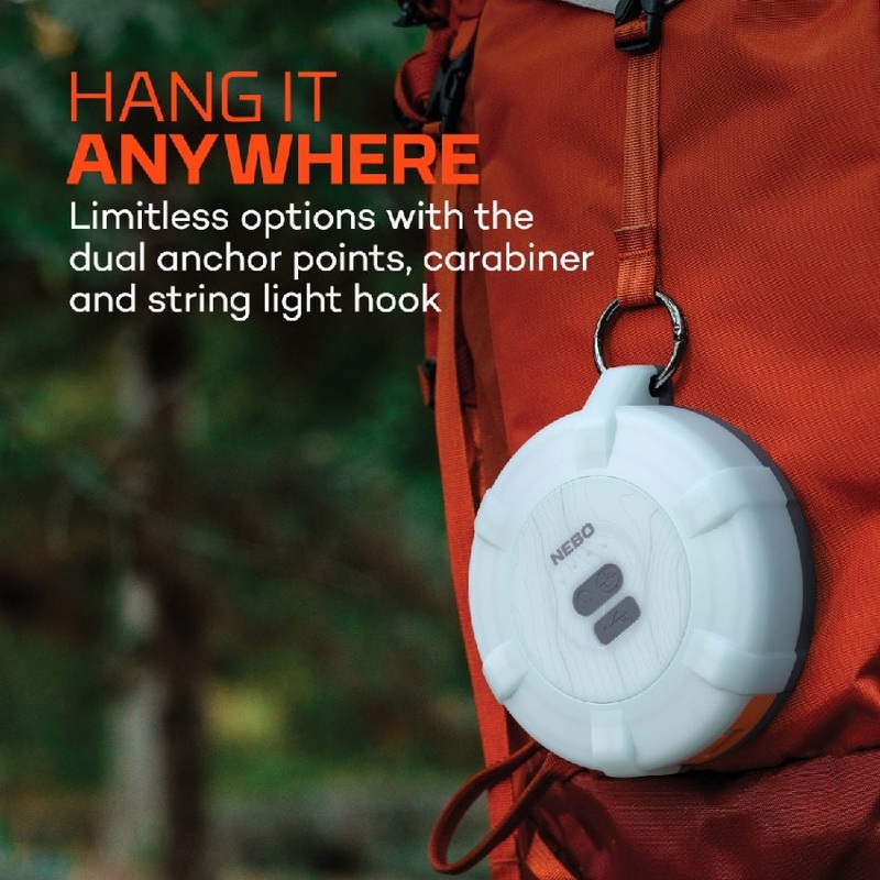 Nebo Luna 400+ String Light and Lantern