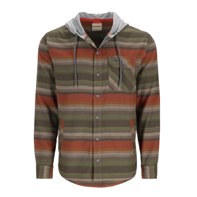 Simms Men’s Santee Flannel Hoody (Clearance)