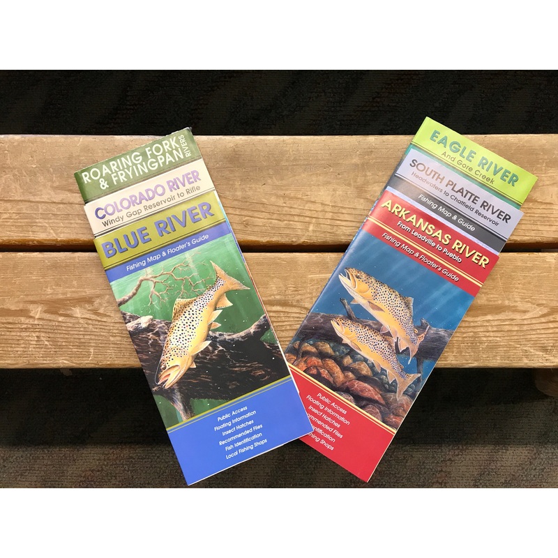River Maps|Blue River|Arkansas River|Colorado River|South Platte River|Roaring Fork River And Frying Pan River|North Platte|North Park|Green River