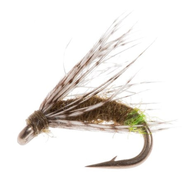 Galloup’s Drowned Caddis|Tan|Olive|16