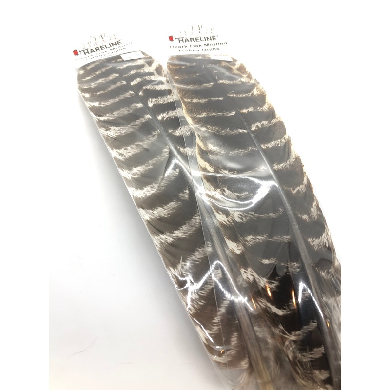 Hareline Ozark Oak Mottled Turkey Quills