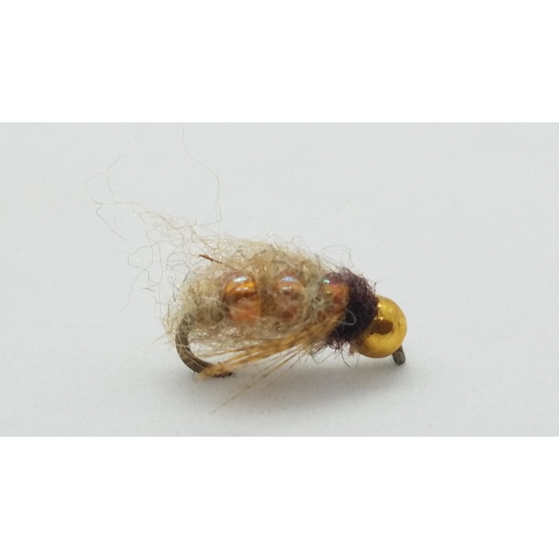 Pulsating Caddis|14|16|Tan|Green