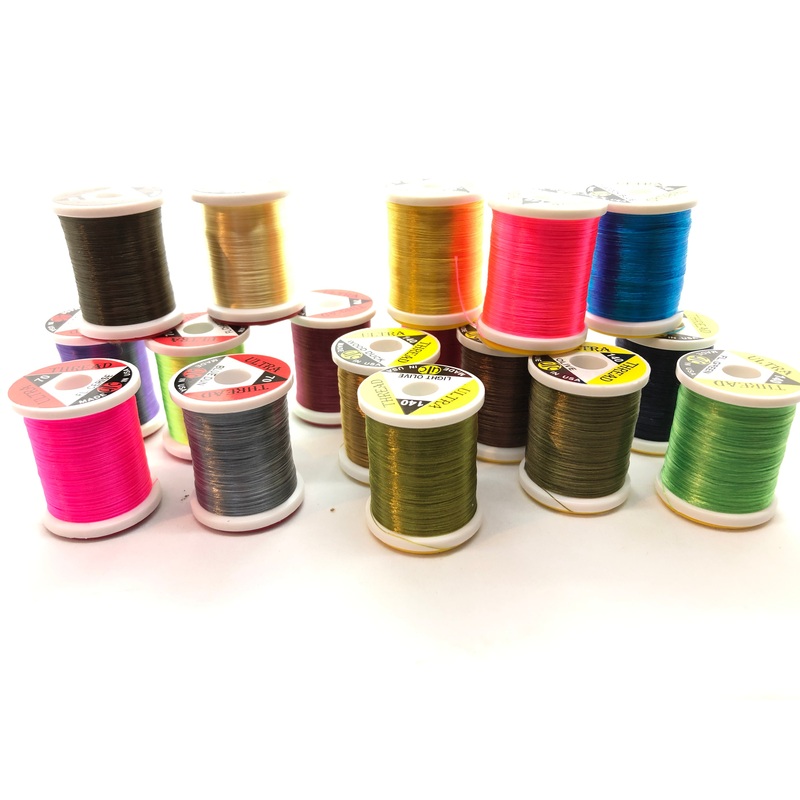 Ultra Thread 70 Denier|Purple|Blue Dun|Cream|Wine|Brown Olive|Red|Black|FL. Cerise|Watery Olive|Fl. Chartreuse|Tan|Rusty Brown