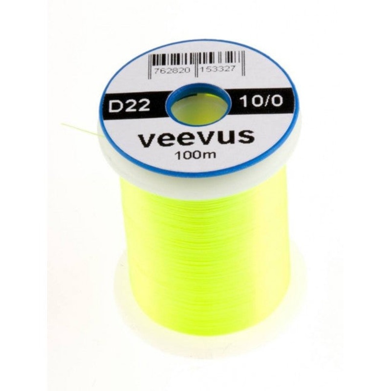 Veevus Thread 10/0|Pink|White|Fl Yellow Chartreuse|Brown|Black|Olive|Purple|Sunburst Yellow