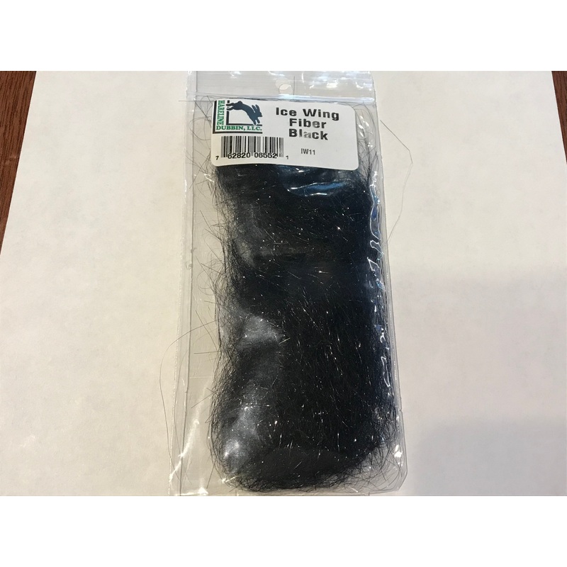 Hareline Ice Wing Fiber|Golden Tan|Black|Blue/Purple/Black|Baitfish Mix|Brown|Pink Pearl|Mother Of Pearl|Olive Midnight|Bloody Fuchsia|Red|Fl. Chartreuse