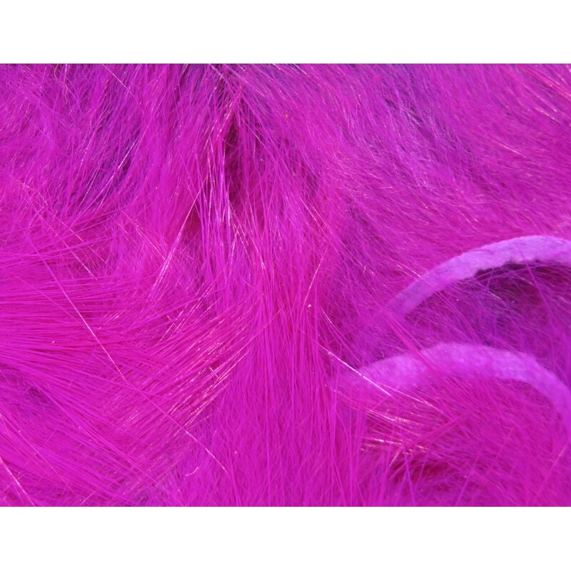 Hareline Micro Rabbit Strips|Fuchsia|Peach|White|Olive Variant|Black