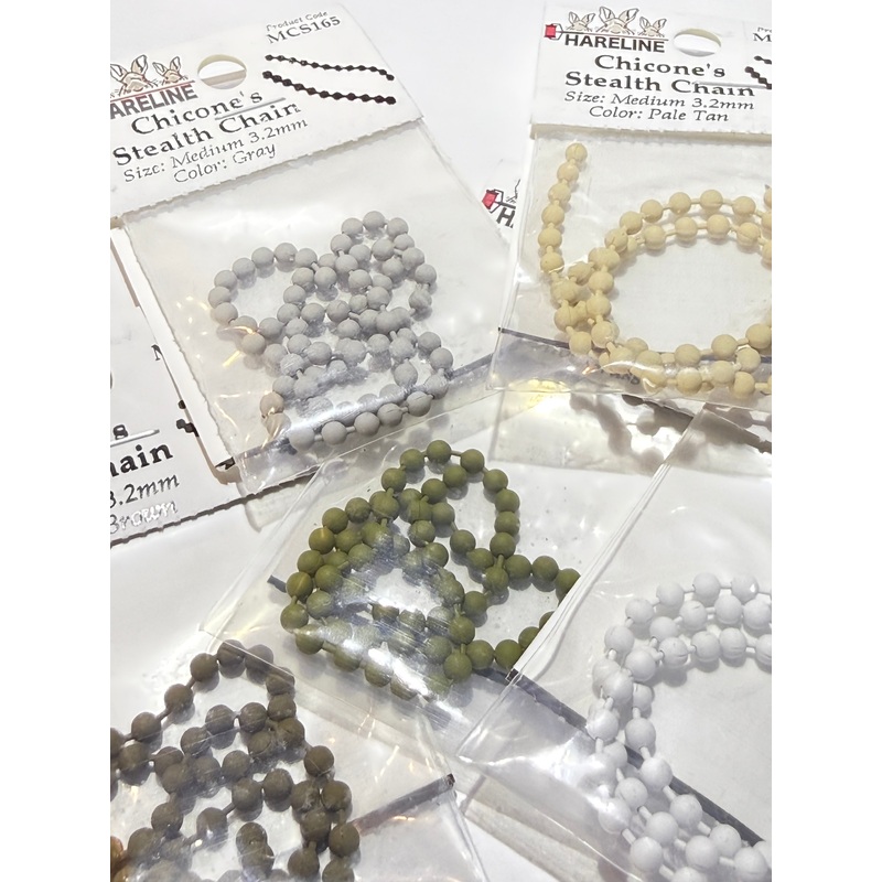 Chicones Stealth Chain Eyes|Medium|Large|Pale Tan|Olive Grass|Olive Brown|Gray|White