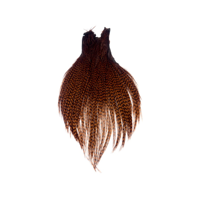 Ewing Neck Tip Dry Fly Hackle|Dyed Over Grizzly Tan|Dyed Over Grizzly Medium Dun|Dyed Over Grizzly Olive|Medium Dun|Tan|Olive