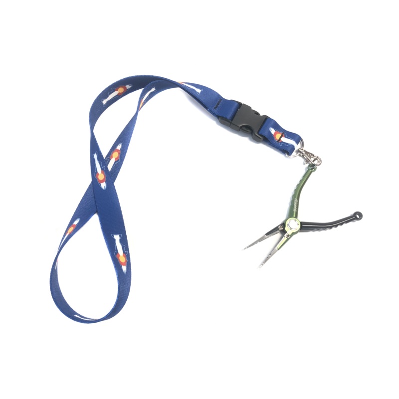 Rep Your Water Lanyard|Cutthroat|Colorado Flag|Brown Trout|Rainbow Trout|Brook Trout|Colorado Clarkii