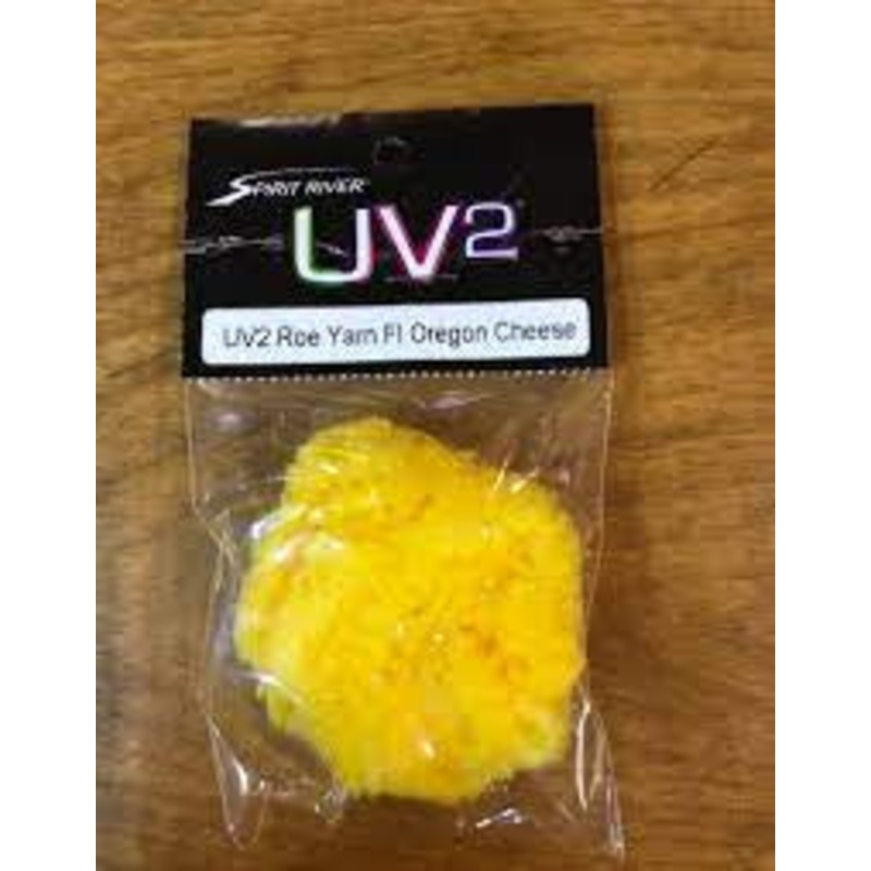 UV2 Roe Yarn|Fl. Orange|Fl. Oregon Cheese|Fl. Salmon Egg|Fl. White