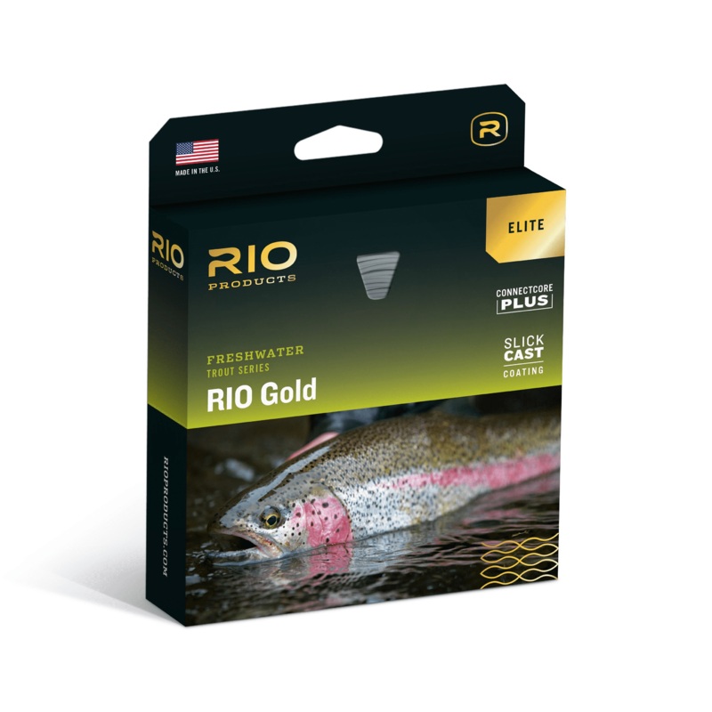 Rio Gold Elite Fly Line|Moss/Gold/Gray|WF4F|WF5F|WF6F