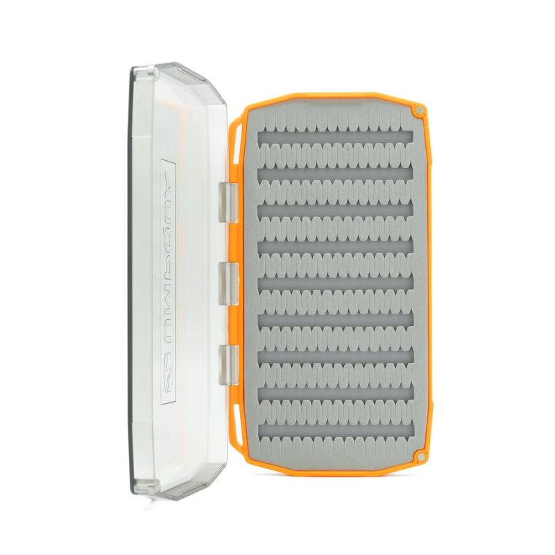Umpqua Essential Fly Box|Gray|Hot Orange