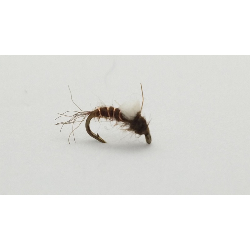 Foam Back Emerger|Chocolate|Gray|18|20|22|24