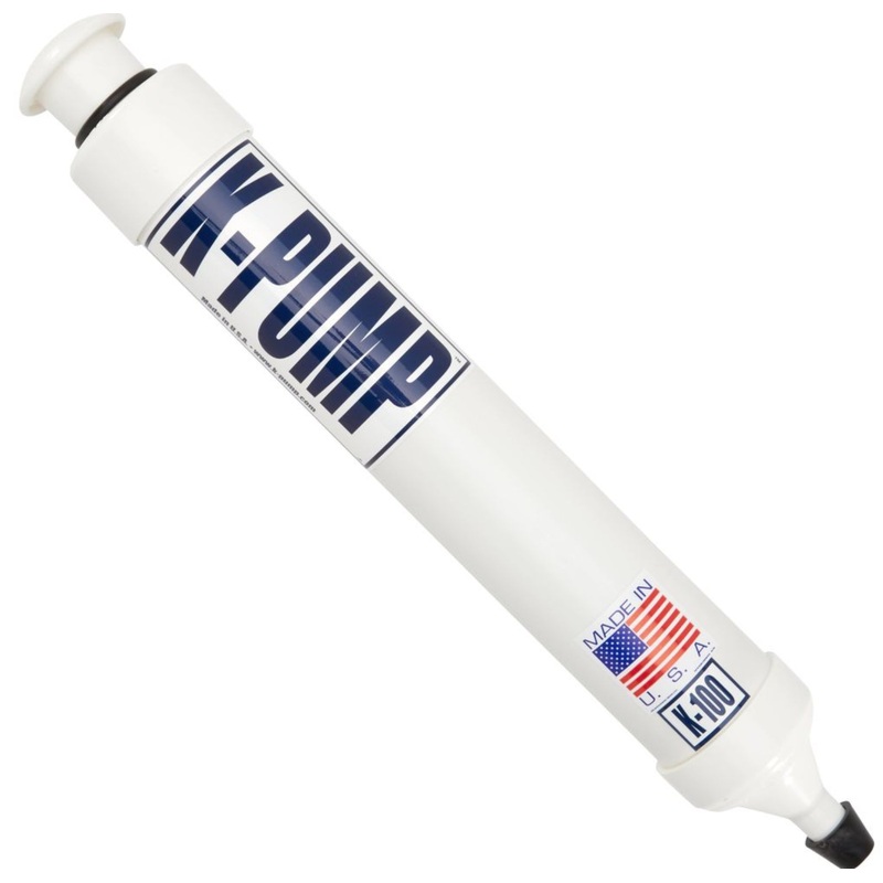 K-Pump 100 Standard Pump|Gray|White
